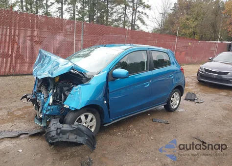 2014 Mitsubishi Mirage De from USA, damaged, VIN ML32A3HJ4EH004018